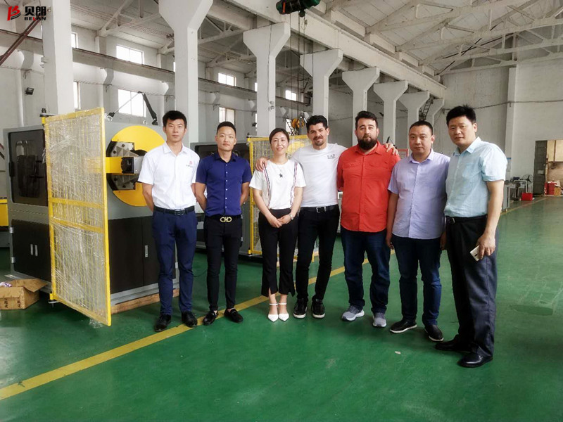 聽說，貝朗數(shù)控彎線機廠家來了外國客戶參觀？