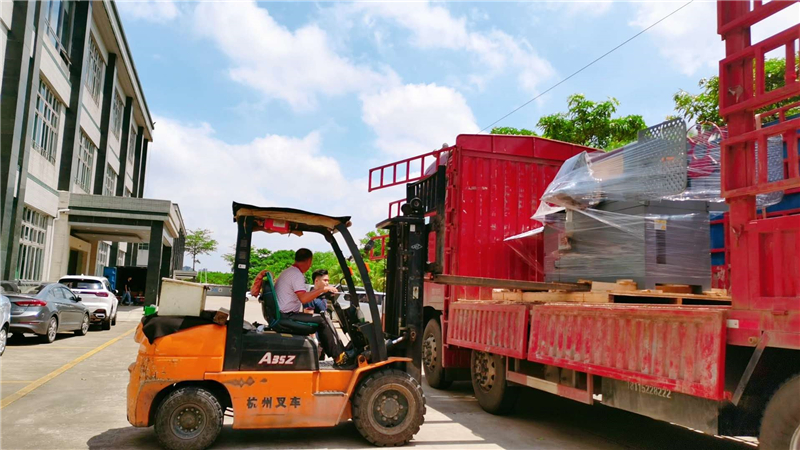 貝朗機器發(fā)機現場