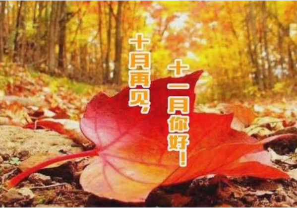 十月再見，十一月你好